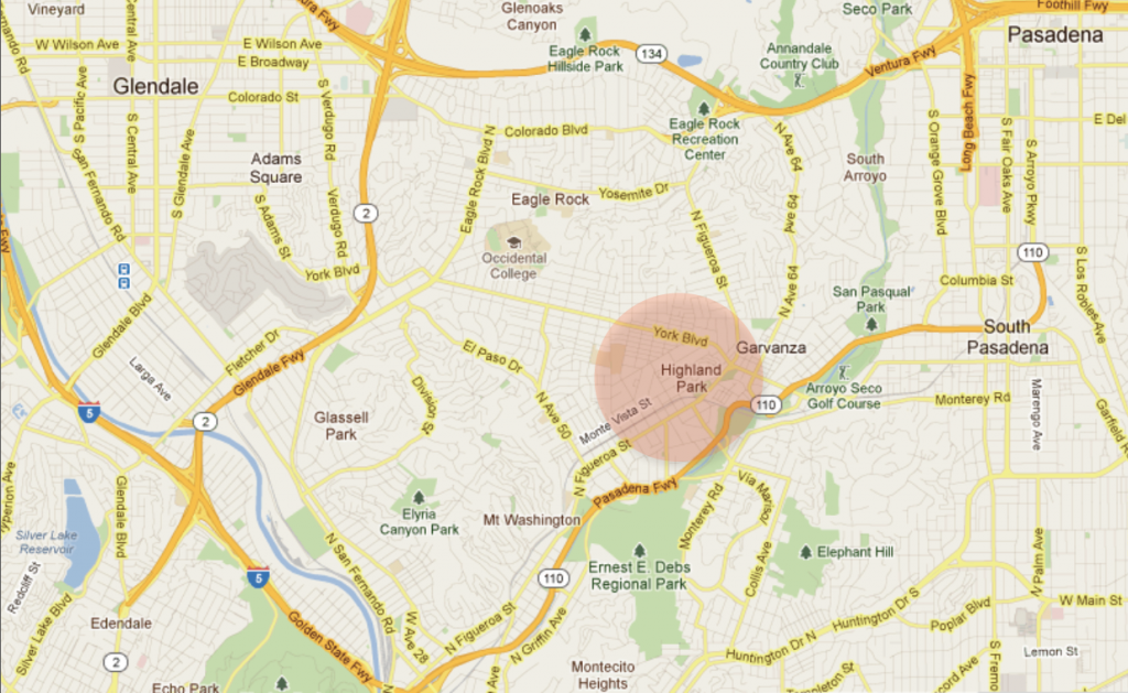 lululemon highland park illinois map