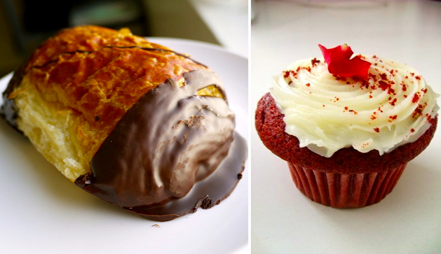 Porto's crack-like chocolate croissant and too-pretty-to-eat red velvet