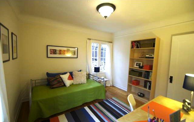 Second bedroom. Courtesy of Margaret Arana – Nourmand & Assoc.