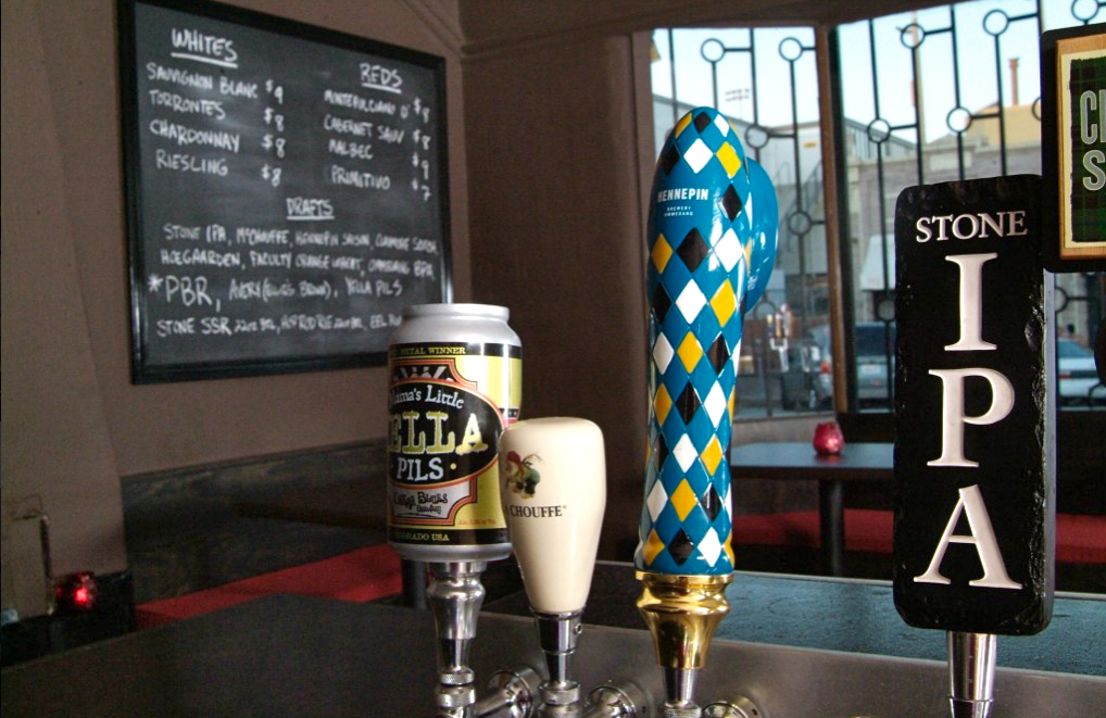 Great selection of IPAs and craft beers