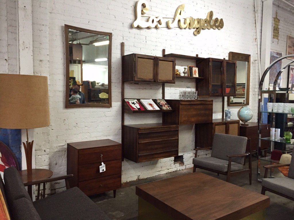 Gorgeous vintage wall unit with an even better price